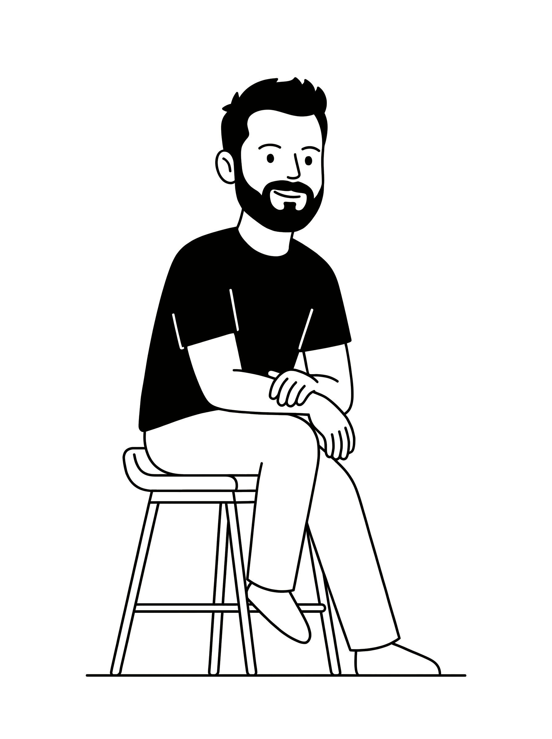 Illustration of Roy Sheppard
